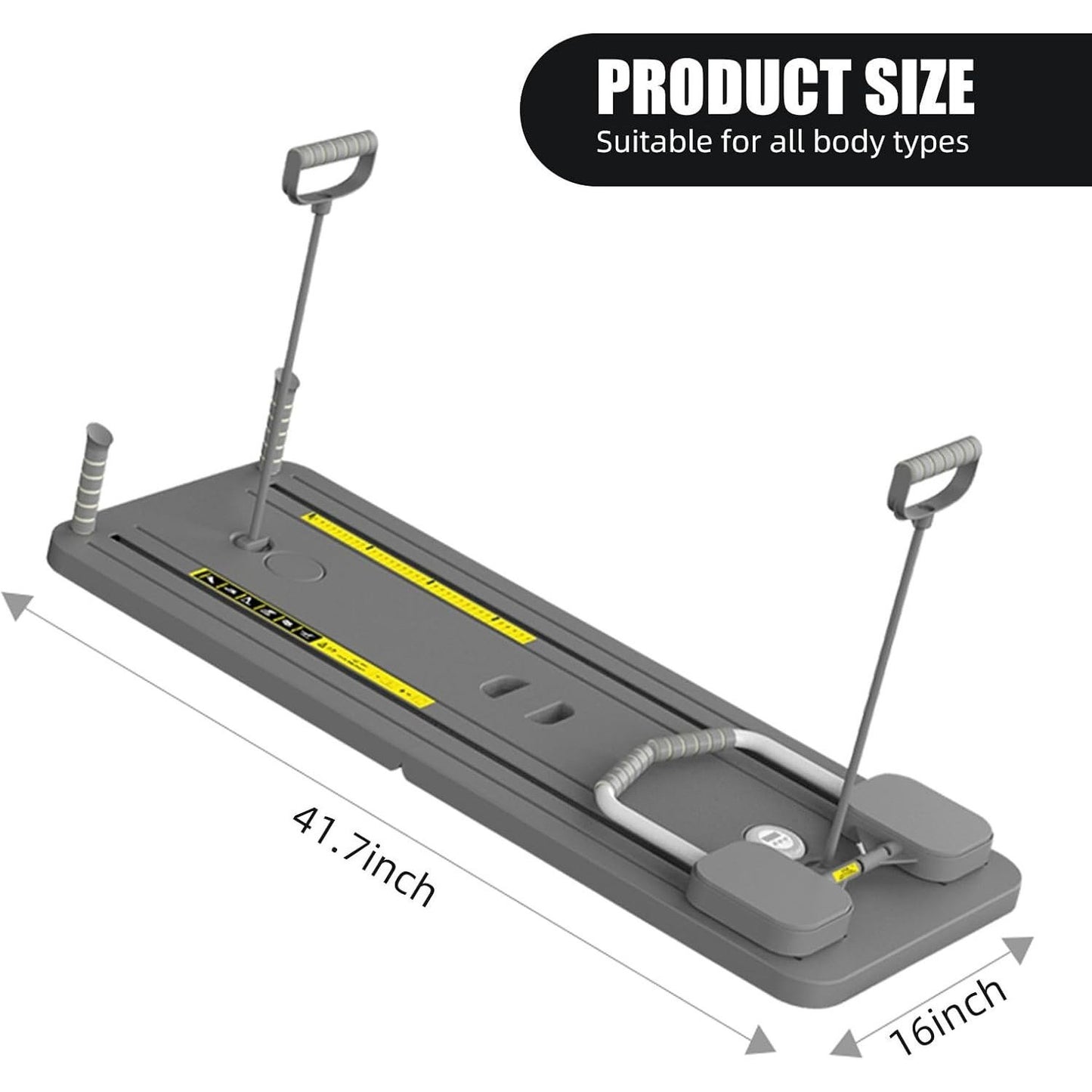 8 In 1 ABS Yoga Board For CoreStrength Training Foldable