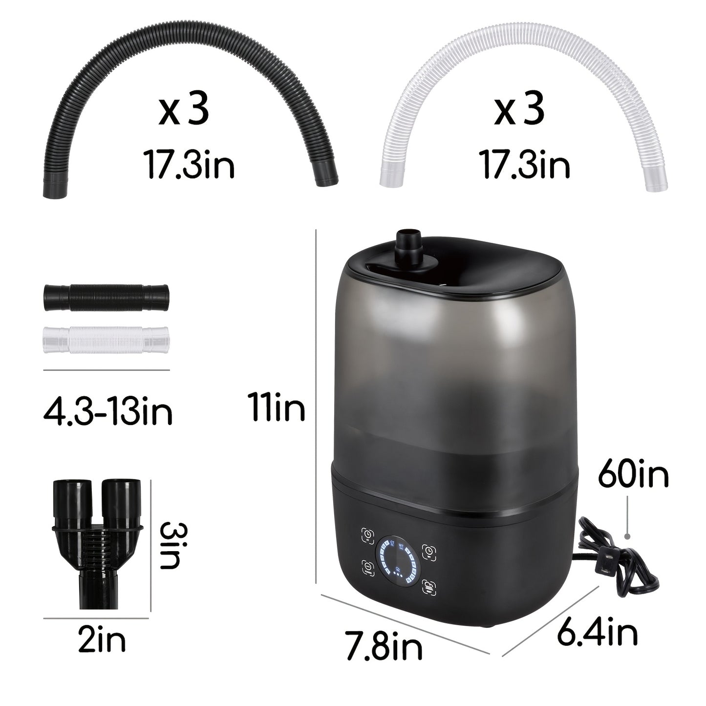 Repti Zoo Reptile Fogger Mister for Terrariums and Humidity