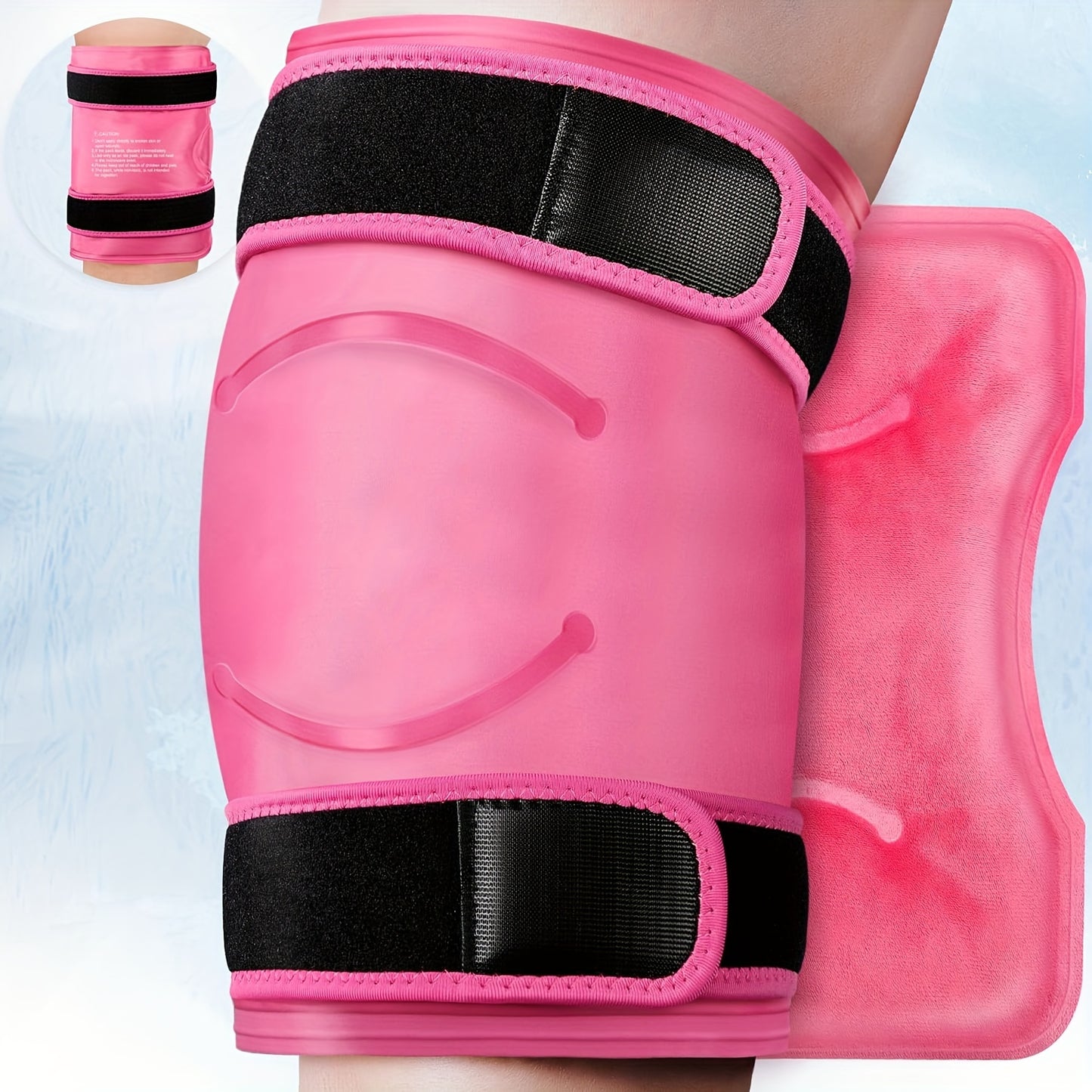 Extra Large Knee Ice Pack Wrap for Pain Relief