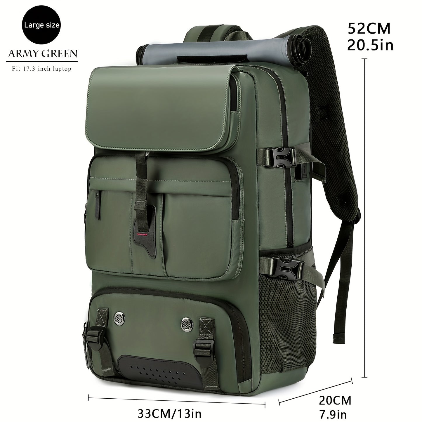 Versatile Laptop Backpack With Shoe Compartment For Travel