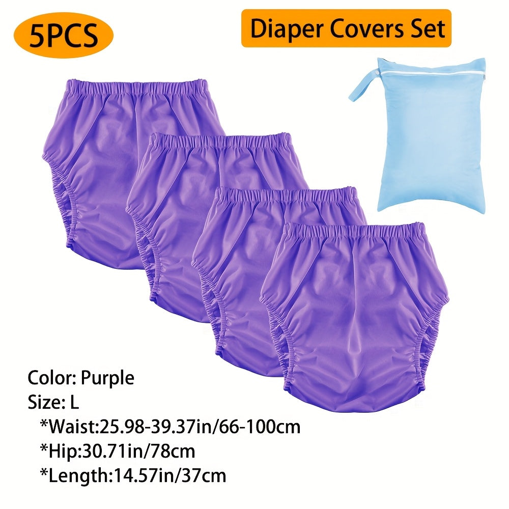Leakproof Reusable Incontinence Underwear with Wet Bag for Comfort