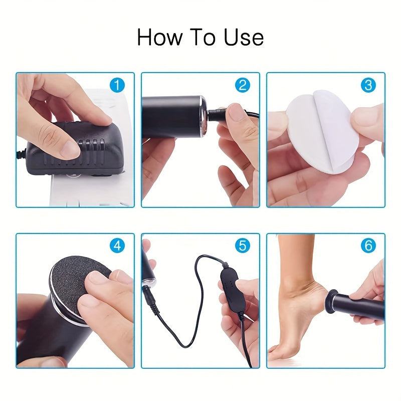 Electric Pedicure Machine for Effortless Callus Removal and Care