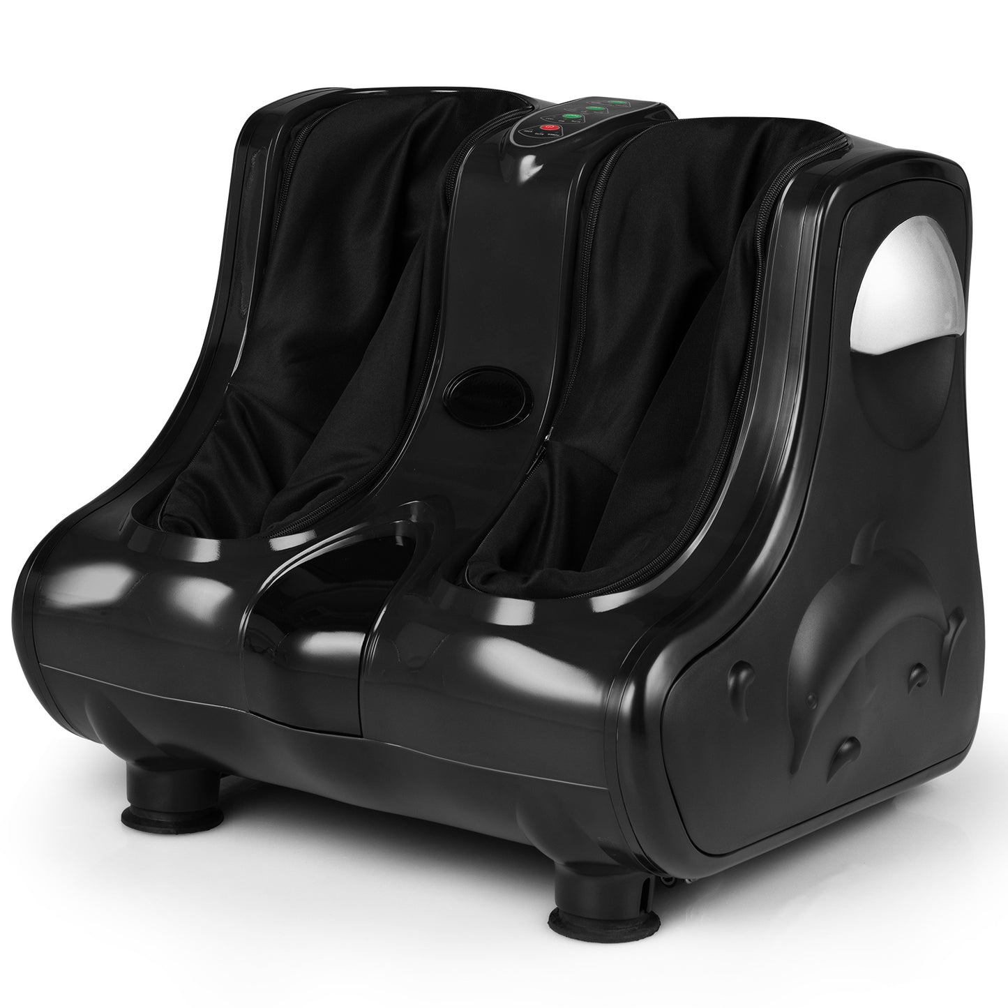 Gymax Foot And Calf Massager With Heat Shiatsu Kneading