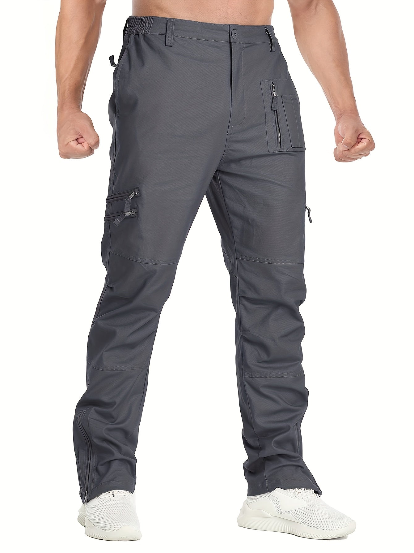 Men's Versatile Cargo Pants for Outdoor Adventures and Everyday Wear