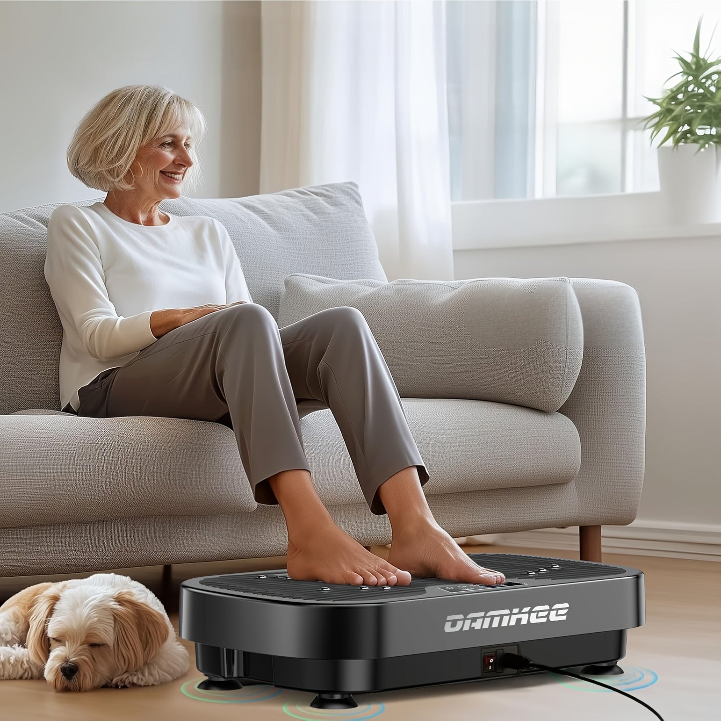 Vibration Plate Exercise Machine for Weight Loss and Toning
