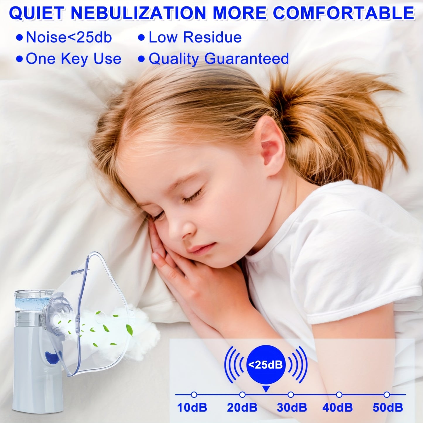 Portable Handheld Nebulizer for Asthma and Respiratory Relief