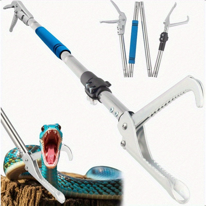 Heavy Duty Snake Grabber Tool for Safe Reptile Handling