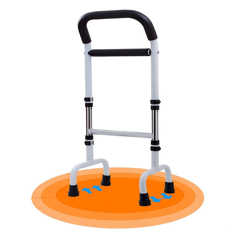 Multi-Purpose Bedside Handrail For Enhanced Safety And Support