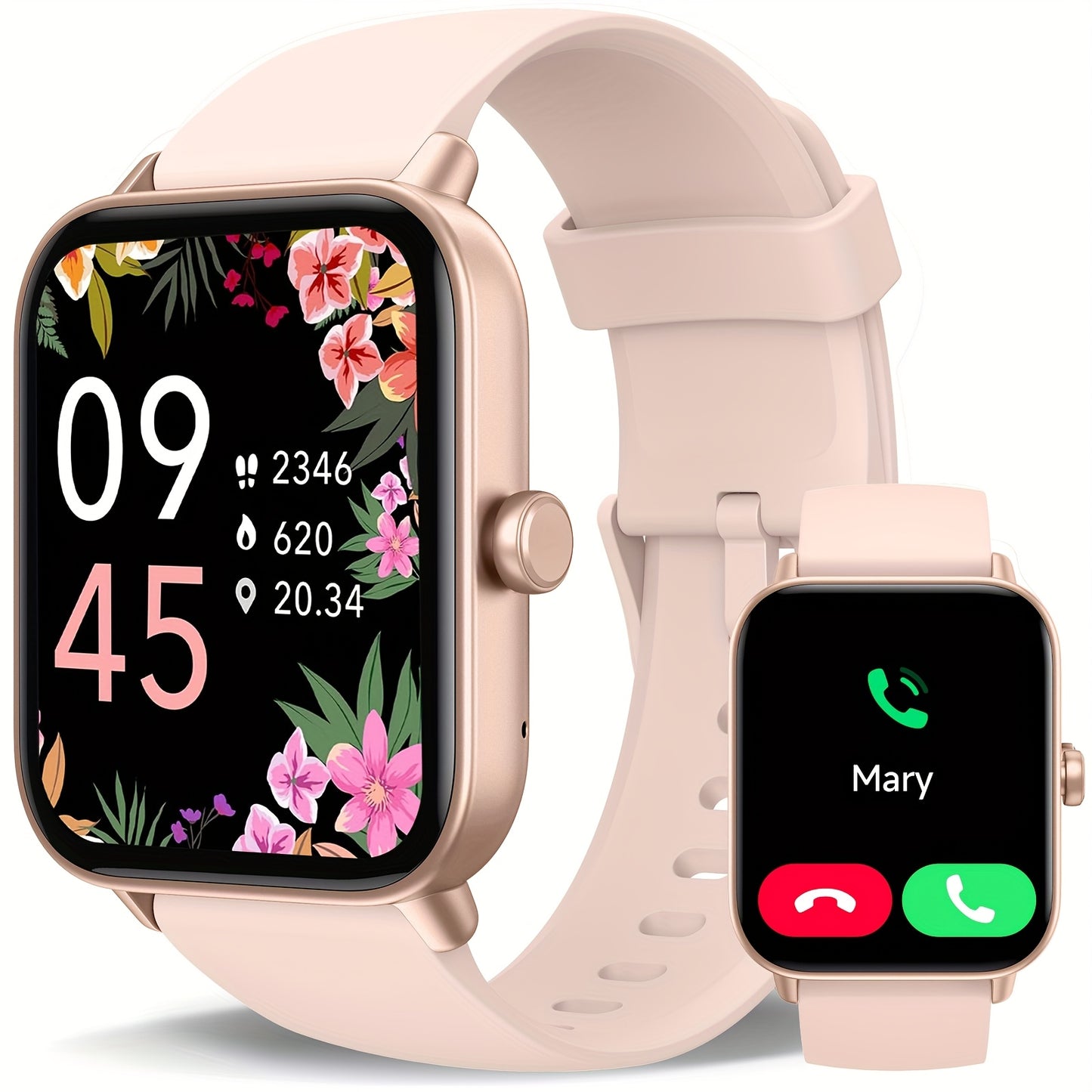 FAWEIO Smart Watch for Women with Fitness Tracker and Alexa