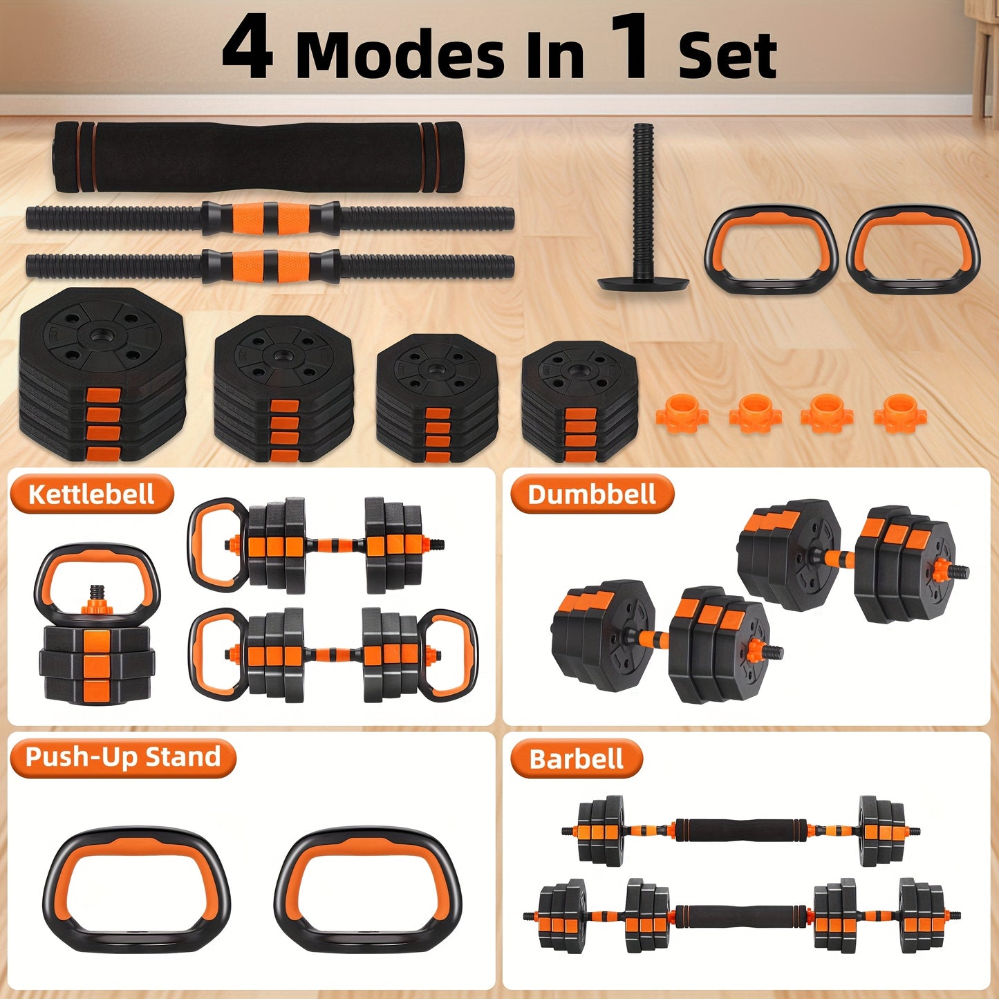Adjustable Dumbbell Set for Home Fitness and Workout Training
