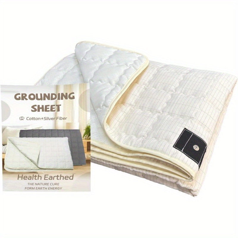 Touch Grounding Sheet for Stress Relief and Improved Sleep