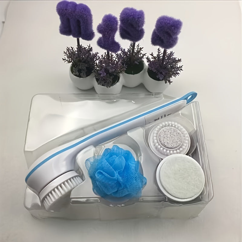 Electric Shower Brush Set for Relaxing Back Massage