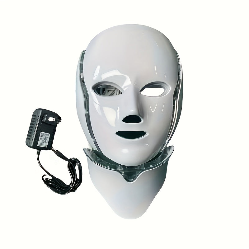 LED Light Therapy Mask for Face and Neck Care