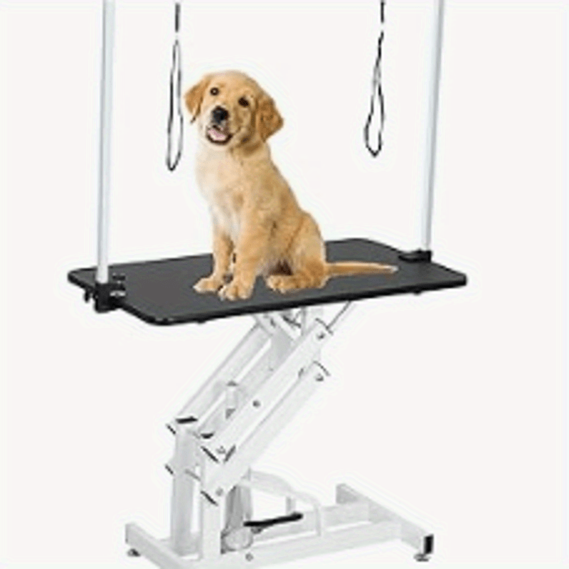 Electric Dog Grooming Table with Tool Organizer Heavy Duty