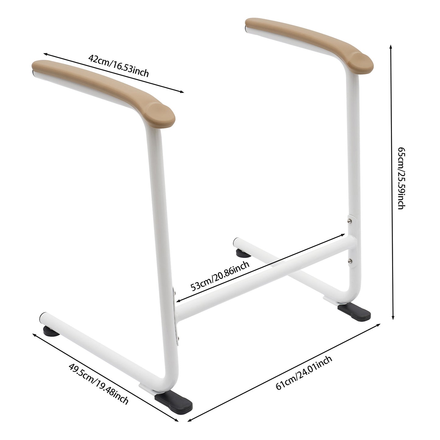 Sturdy Chair Stand Assist Safety Grab Bar for Seniors