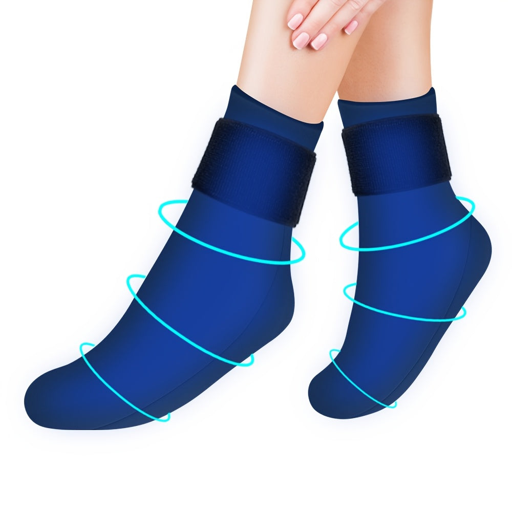 Reusable Gel Compression Ankle Socks for Instant Comfort and Support