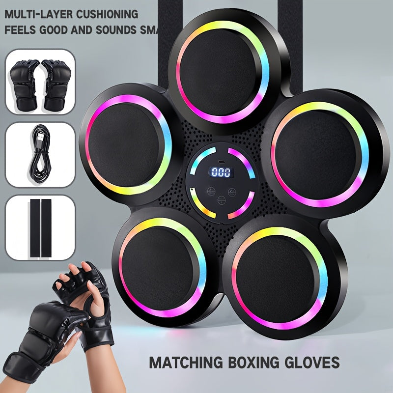 Smart Music Boxing Machine Set With Dynamic Sound Effects