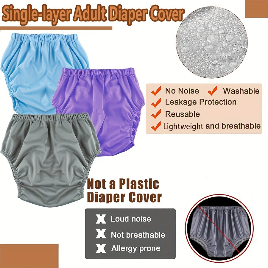 Leakproof Reusable Incontinence Underwear with Wet Bag for Comfort