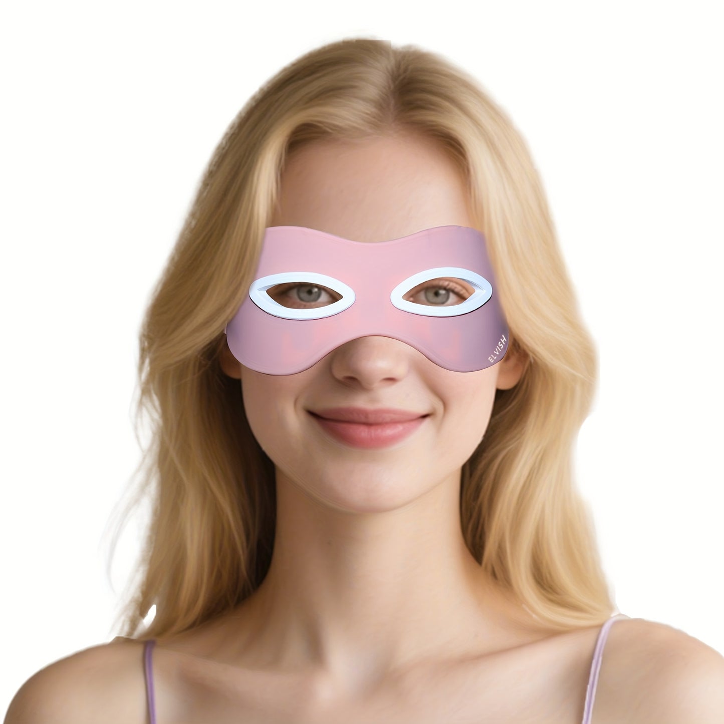 Elvish Red Light Relax Eye Mask with Adjustable Strap