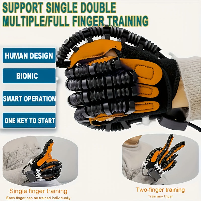Upgraded Rehabilitation Robot Glove for Hand Recovery and Training