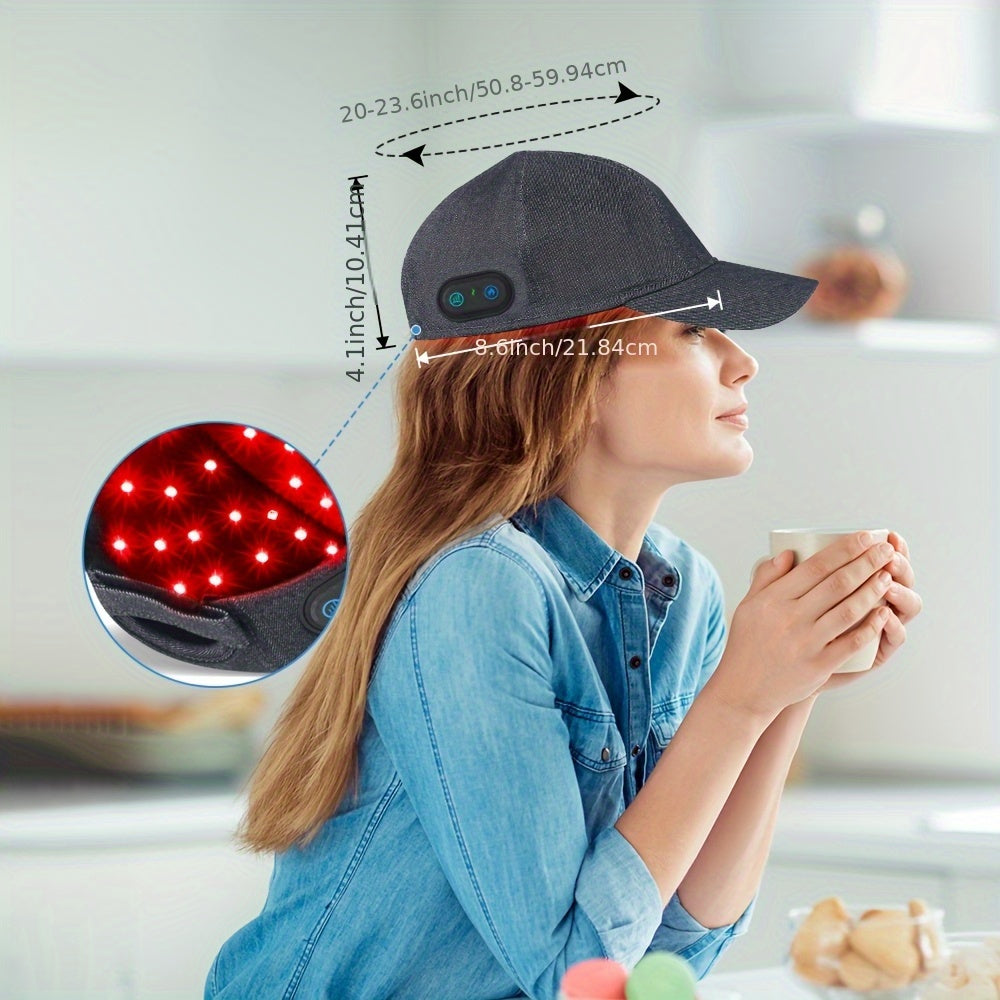 Red Light Therapy Hair Growth Cap for Men and Women