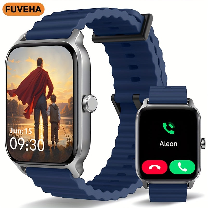 FUVEHA Unisex Smartwatch Gift Premium With Alexa And Calls