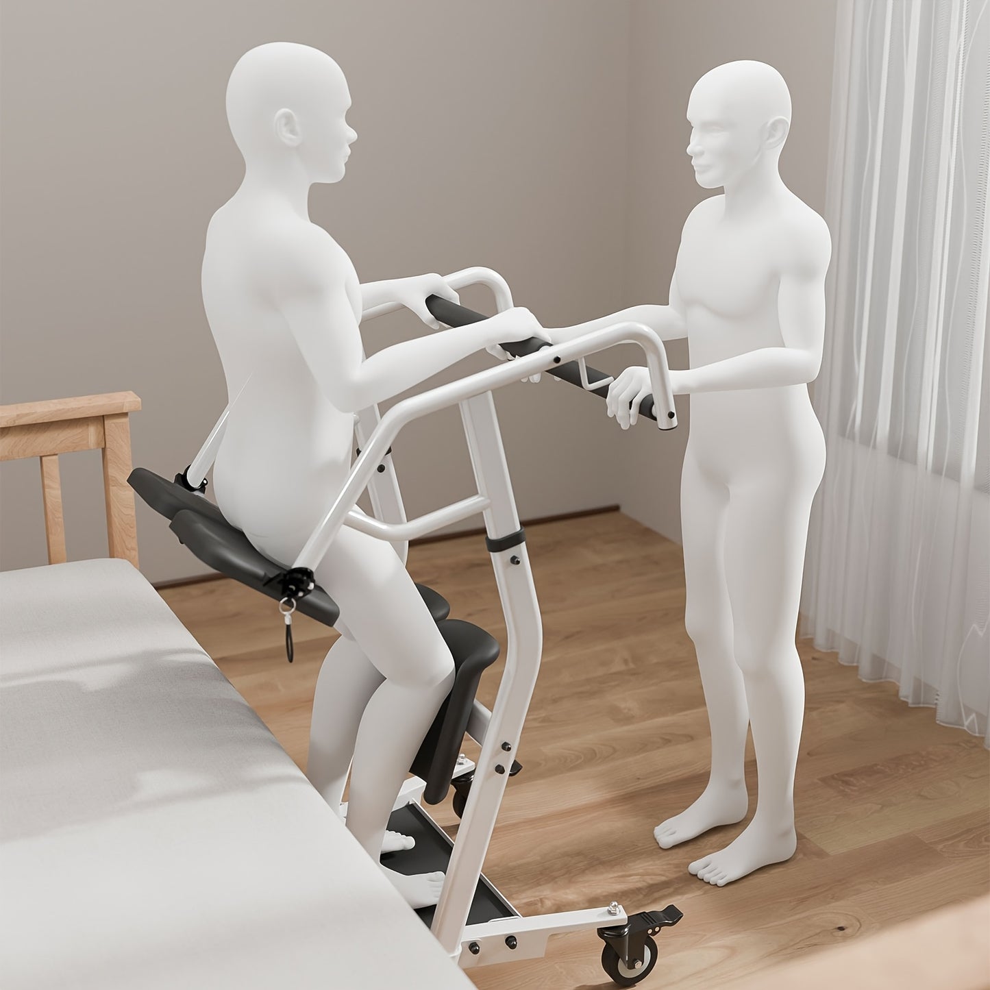 Sit To Stand Lift For Elderly And Patient Assistance