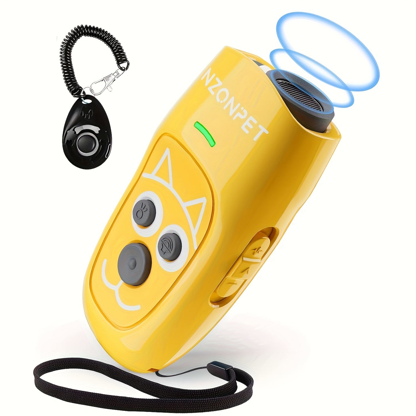 Ultrasonic Dog Trainer Anti Barking Device With Rechargeable Battery