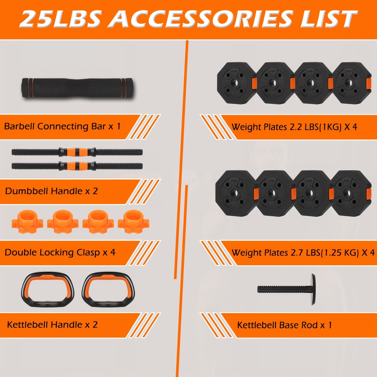 Adjustable Dumbbell Set for Home Fitness and Workout Training