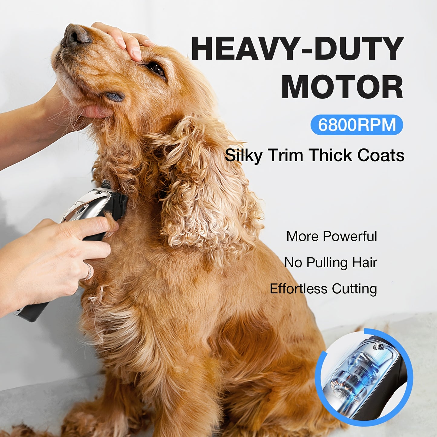Dog Grooming Clippers Kit For Professional Home Grooming