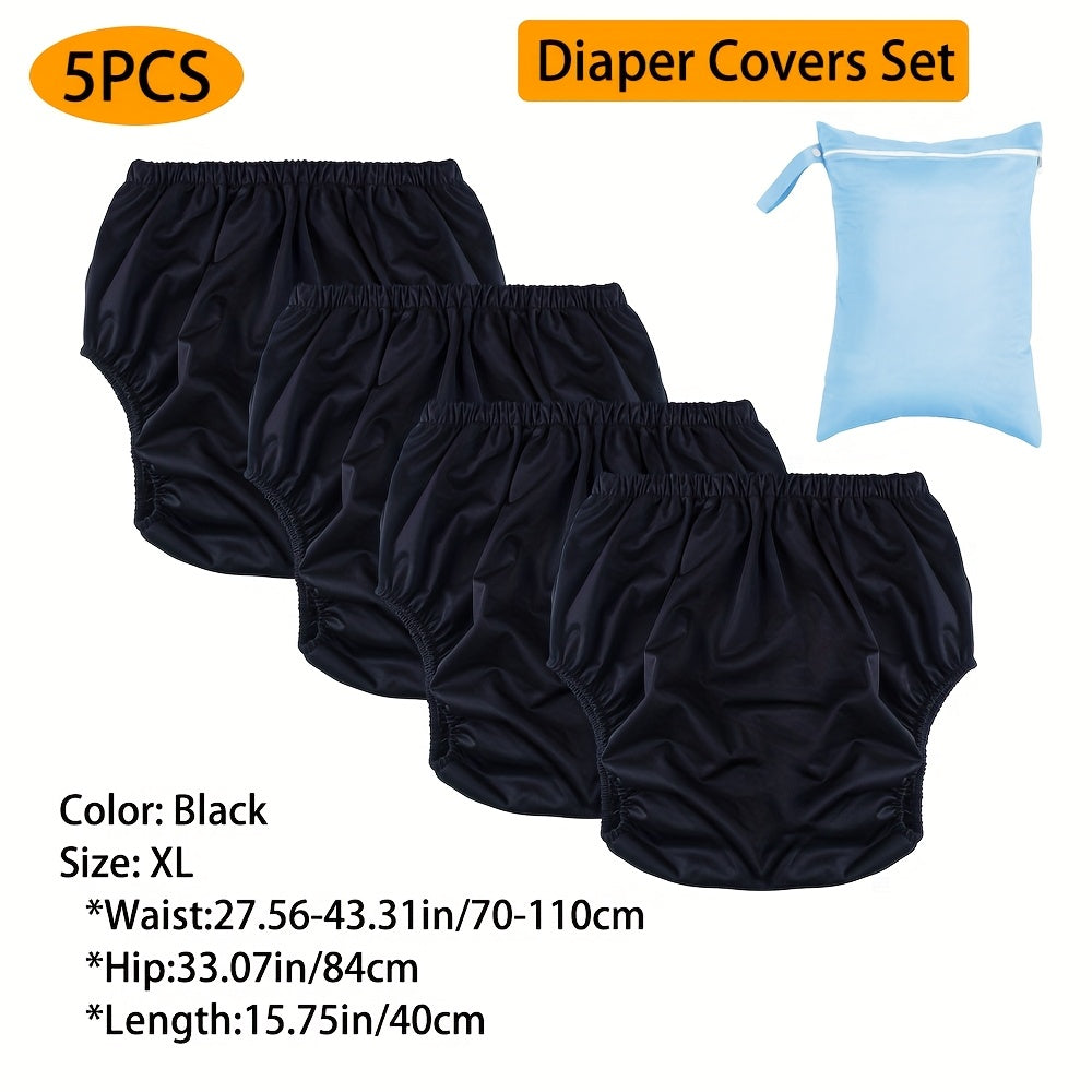 Leakproof Reusable Incontinence Underwear with Wet Bag for Comfort