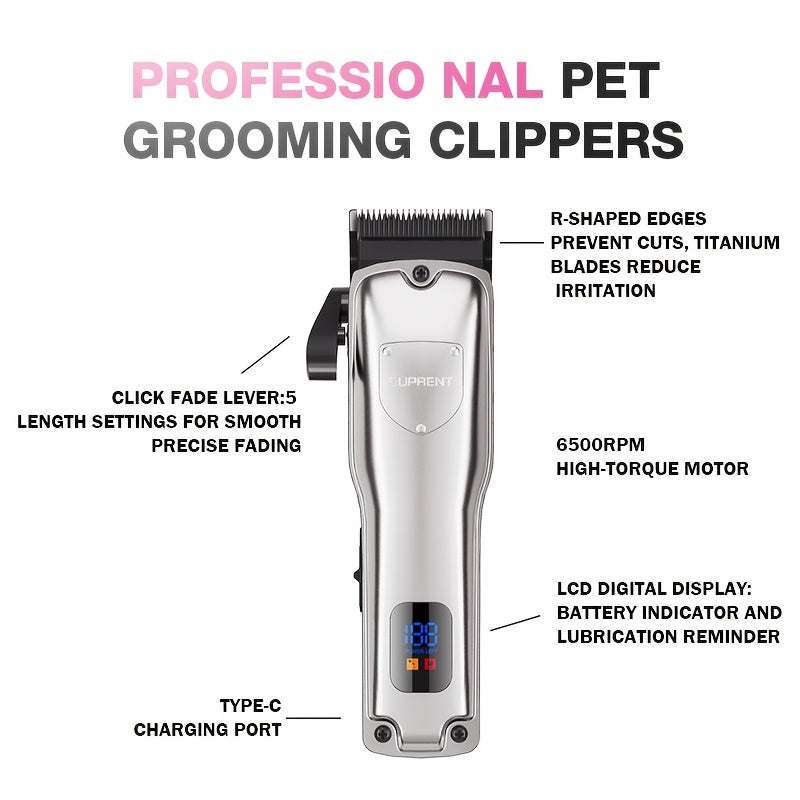Dog Grooming Clippers Kit For Professional Home Grooming