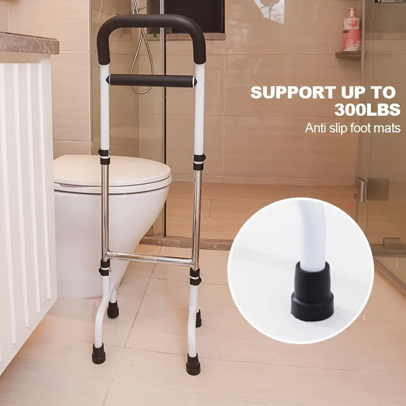 Multi-Purpose Bedside Handrail For Enhanced Safety And Support