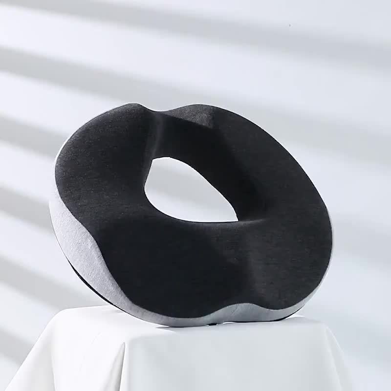 Ergonomic Memory Foam Pressure Relief Seat Cushion for Comfort
