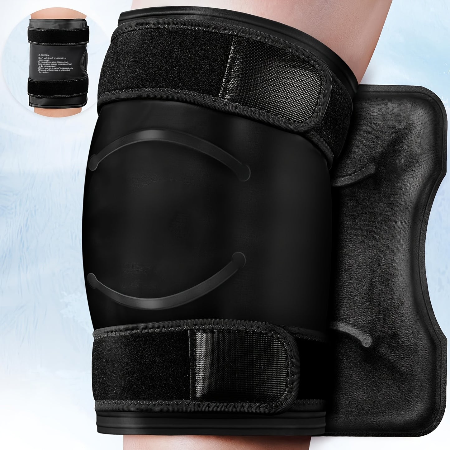Extra Large Knee Ice Pack Wrap for Pain Relief