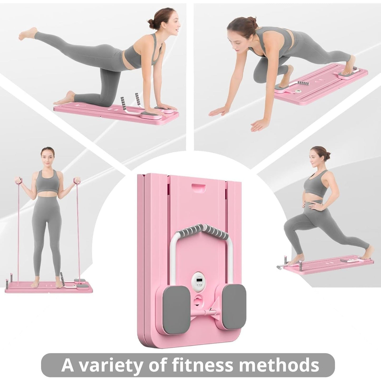 8 In 1 ABS Yoga Board For CoreStrength Training Foldable