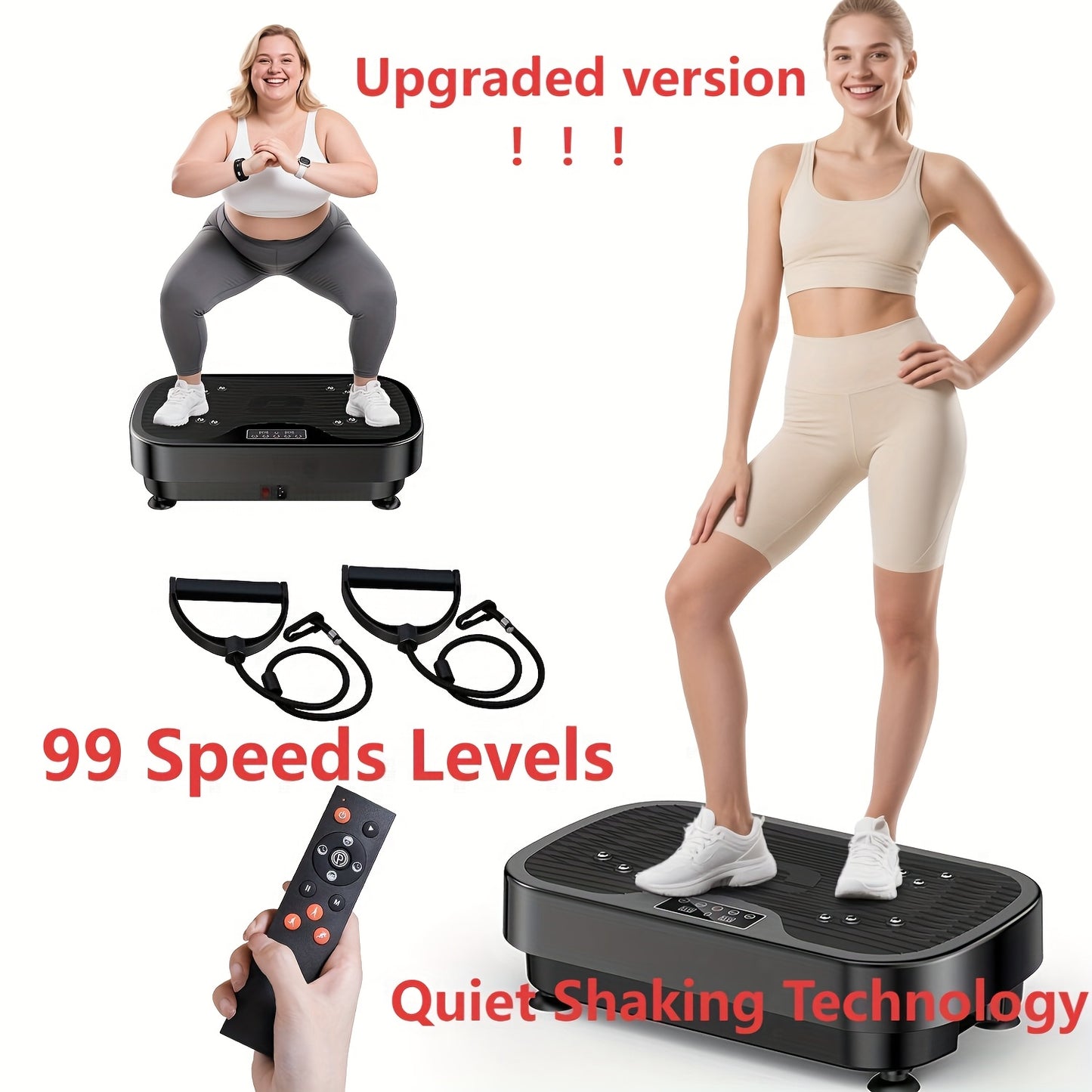 Vibration Plate Exercise Machine for Weight Loss and Toning