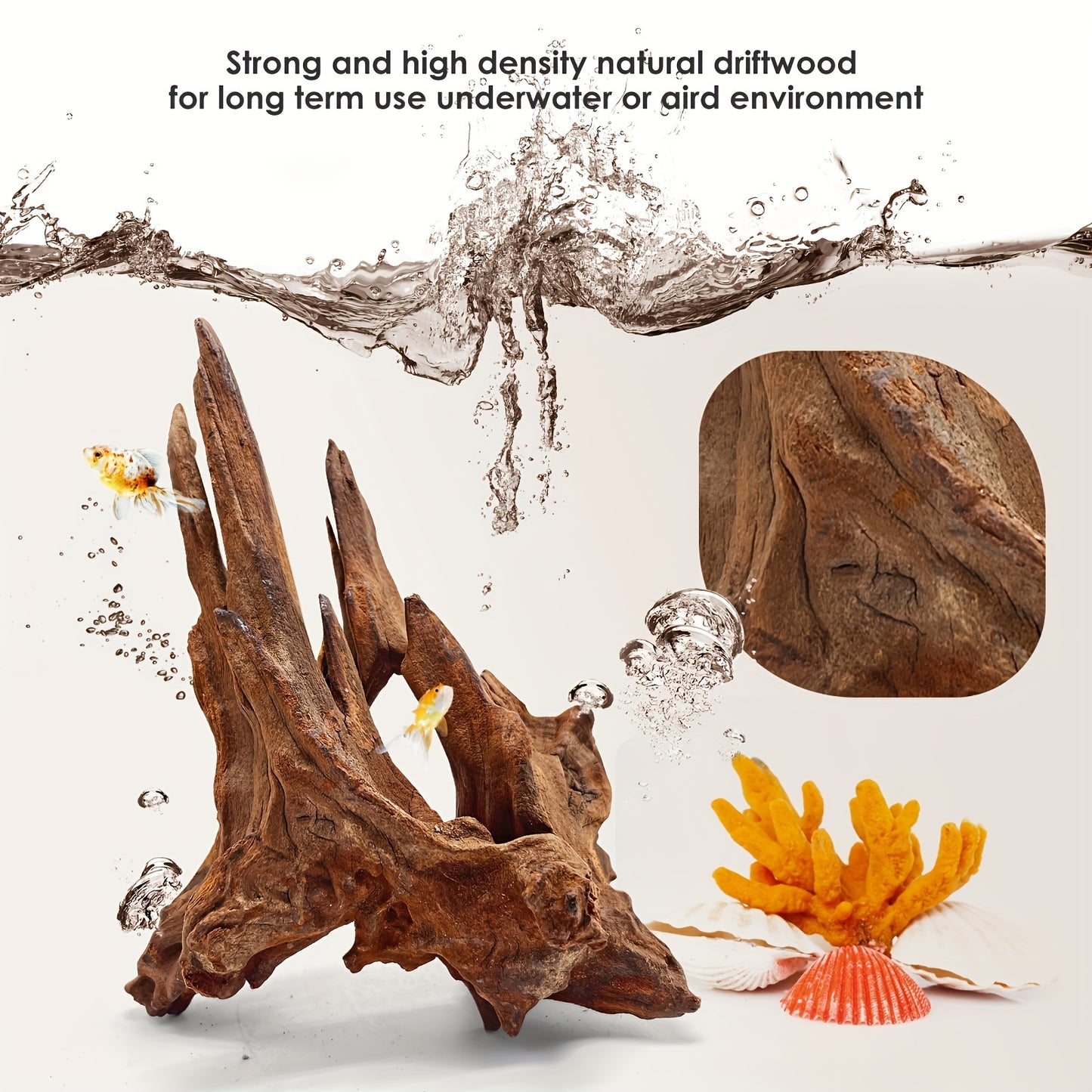 Natural Driftwood for Aquarium and Reptile Decoration