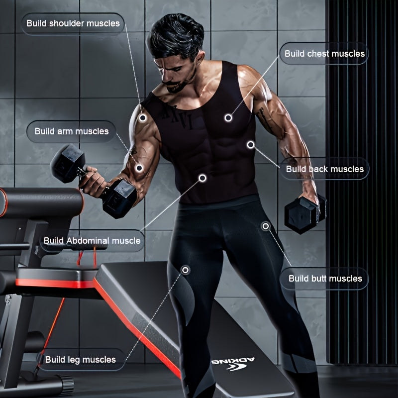 Adjustable Weight Bench for Home Gym Fitness Training