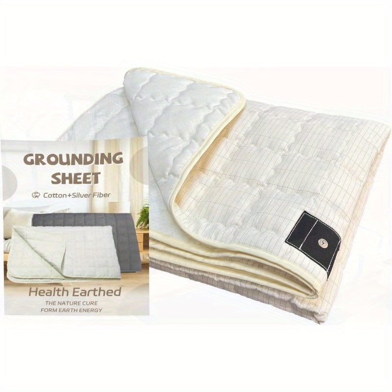 Touch Grounding Sheet for Stress Relief and Improved Sleep
