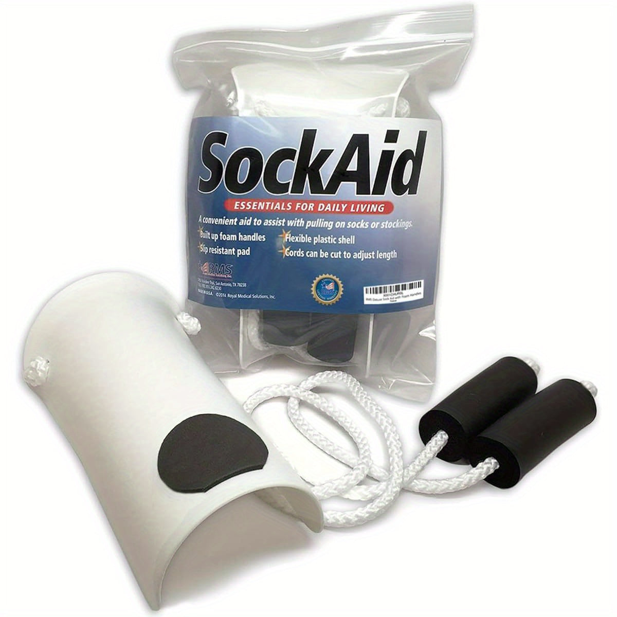 RMS Deluxe Sock Aid for Easy Dressing and Independence