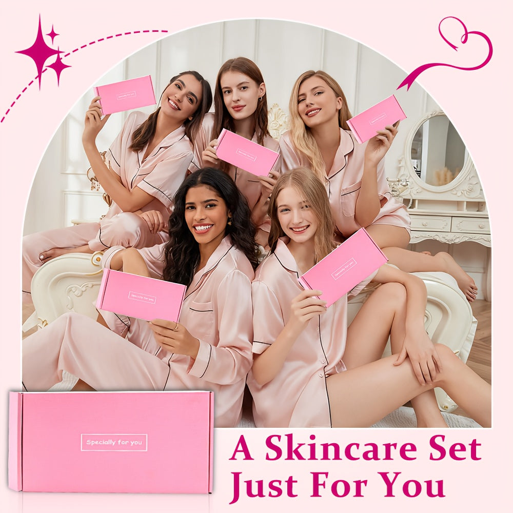 30pcs Skincare Gift Box, Rich In Various Fruit Extracts, Moisturizing And Hydrating Without Being Greasy, An Ideal Choice for Winter Hydration, Perfect for Giving to Family And Friends for Christmas., Holiday Gifts, Daily Hyd