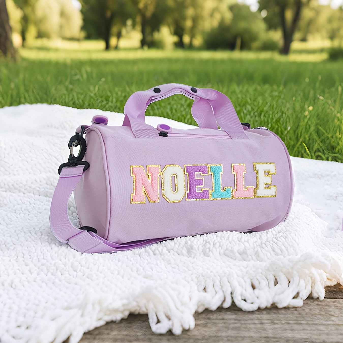 Personalized Gymnastic Dance Cheer Duffle Bag For Girls