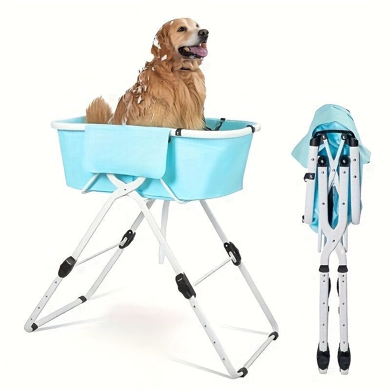 Portable Dog Bath Tub for Easy Grooming and Showering