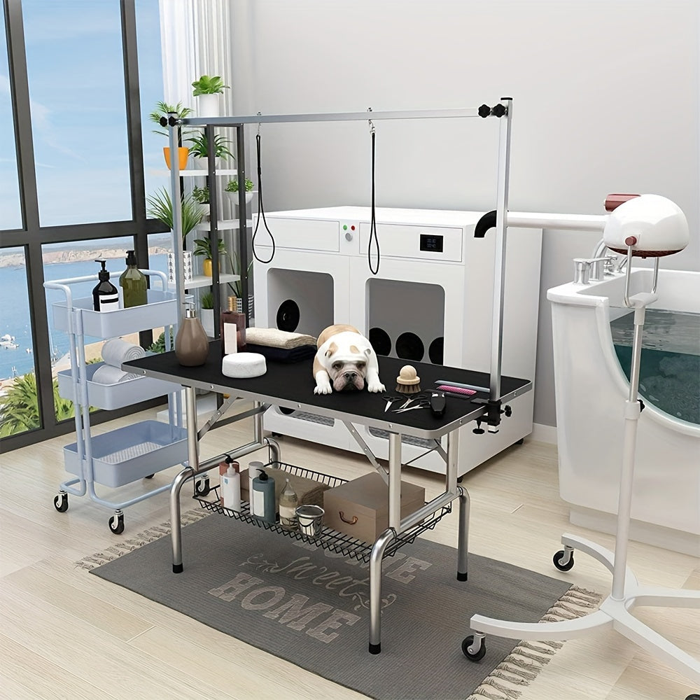 Professional Adjustable Pet Grooming Table for Large Dogs