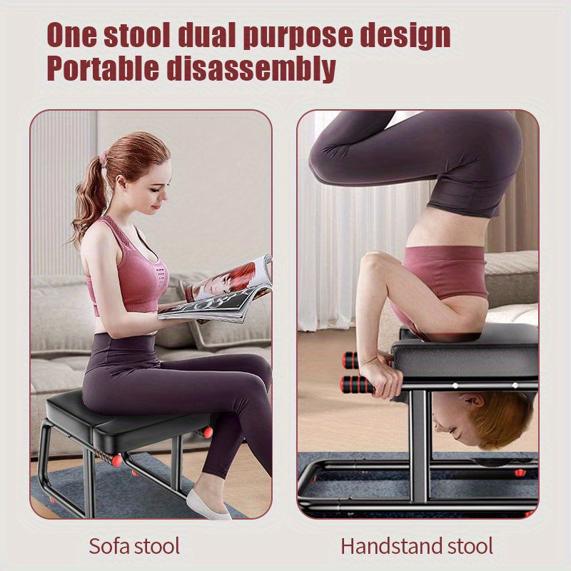 Multi-Functional Handstand Stool for Yoga and Fitness Training