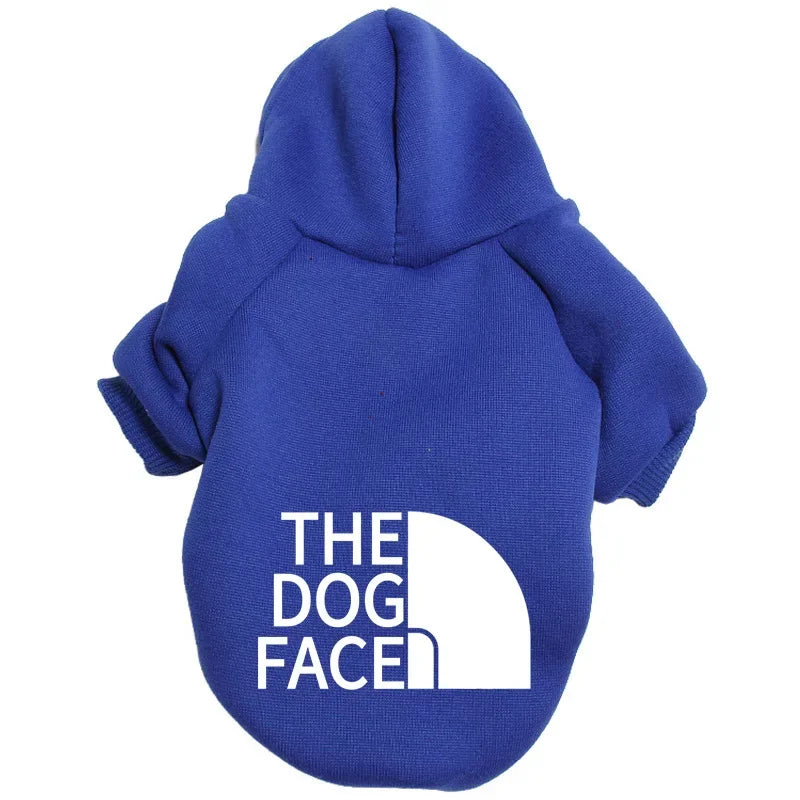 Pet Dog Clothes Warm Autumn and Winter Hooded Sweater Small Large Dogs Jacket Bulldog Jacket Clothing Supplise