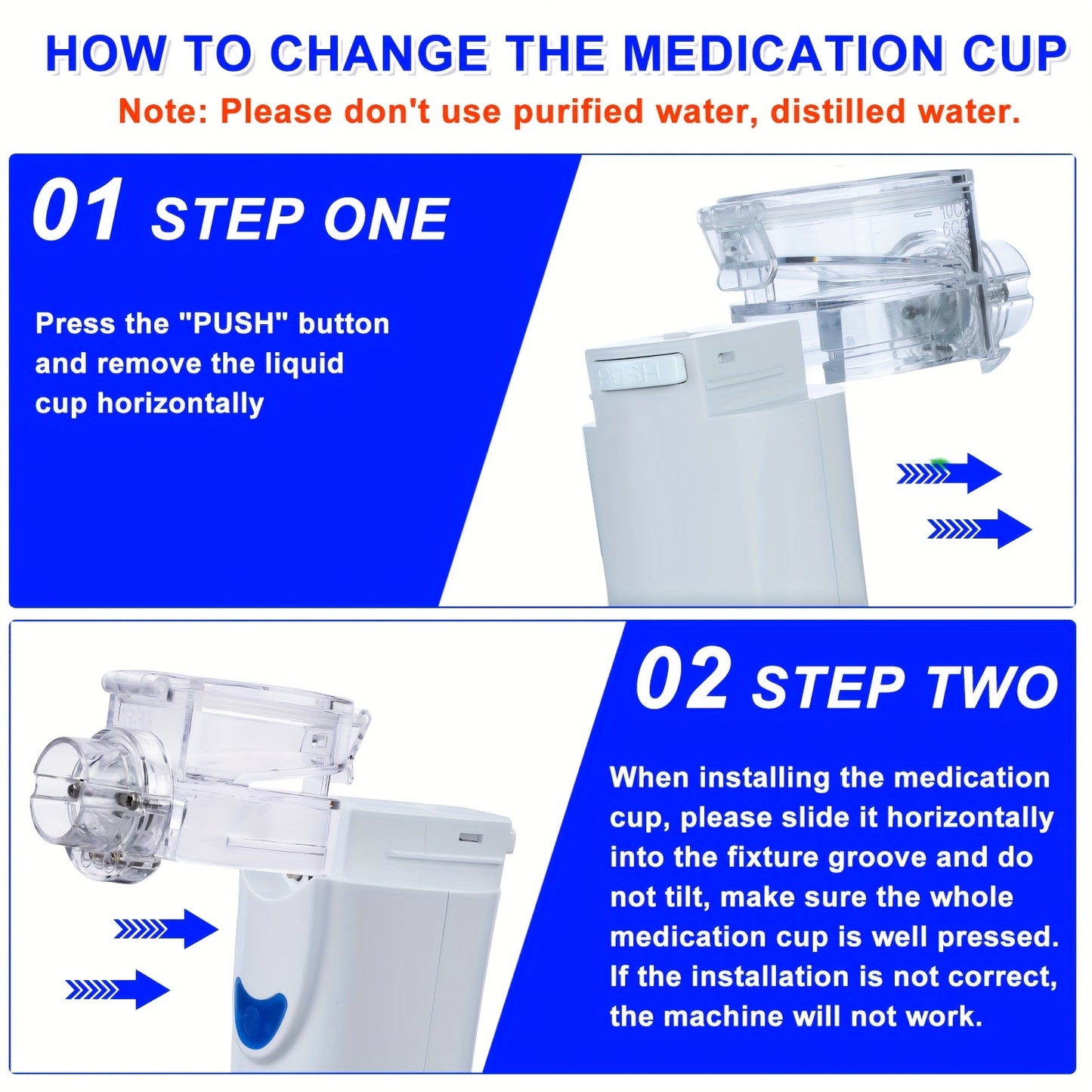 Portable Handheld Nebulizer for Asthma and Respiratory Relief