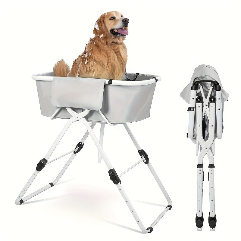 Portable Dog Bath Tub for Easy Grooming and Showering