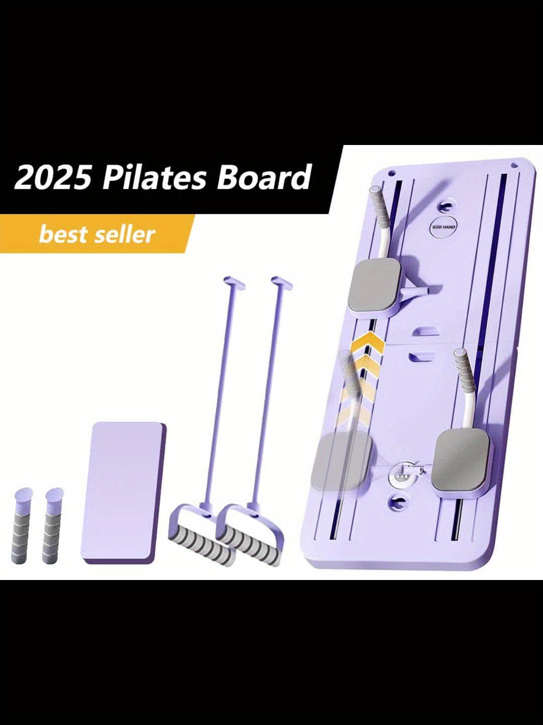 5 In 1 Portable Pilates Reformer Board for Home Workouts